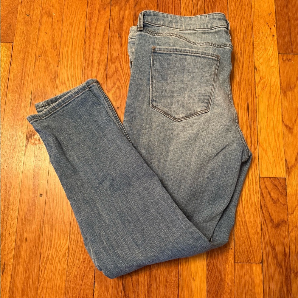Cosmic Blue Love Skinny Jeans